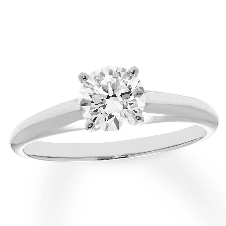 14K White Gold