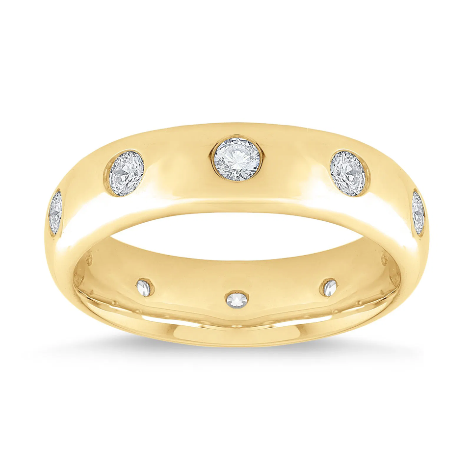 14K Yellow Gold