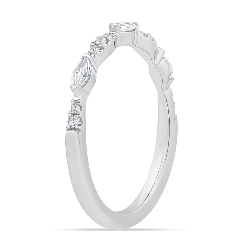 14K White Gold