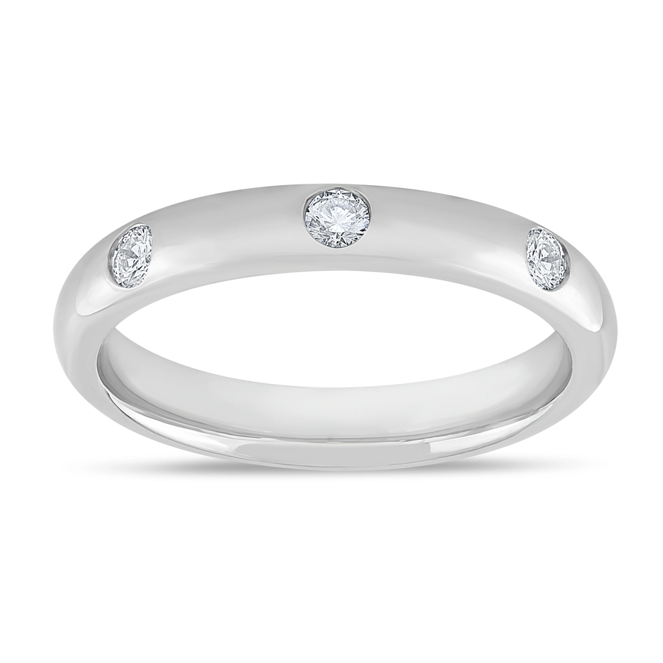14K White Gold