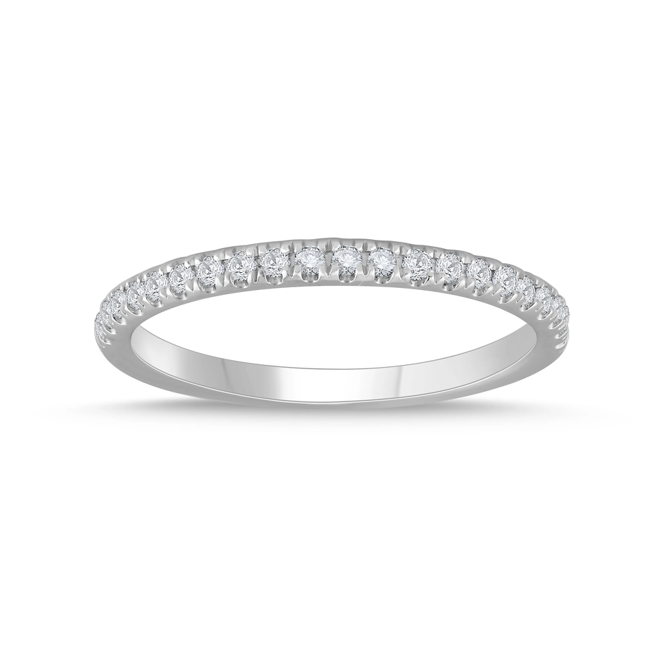14K White Gold