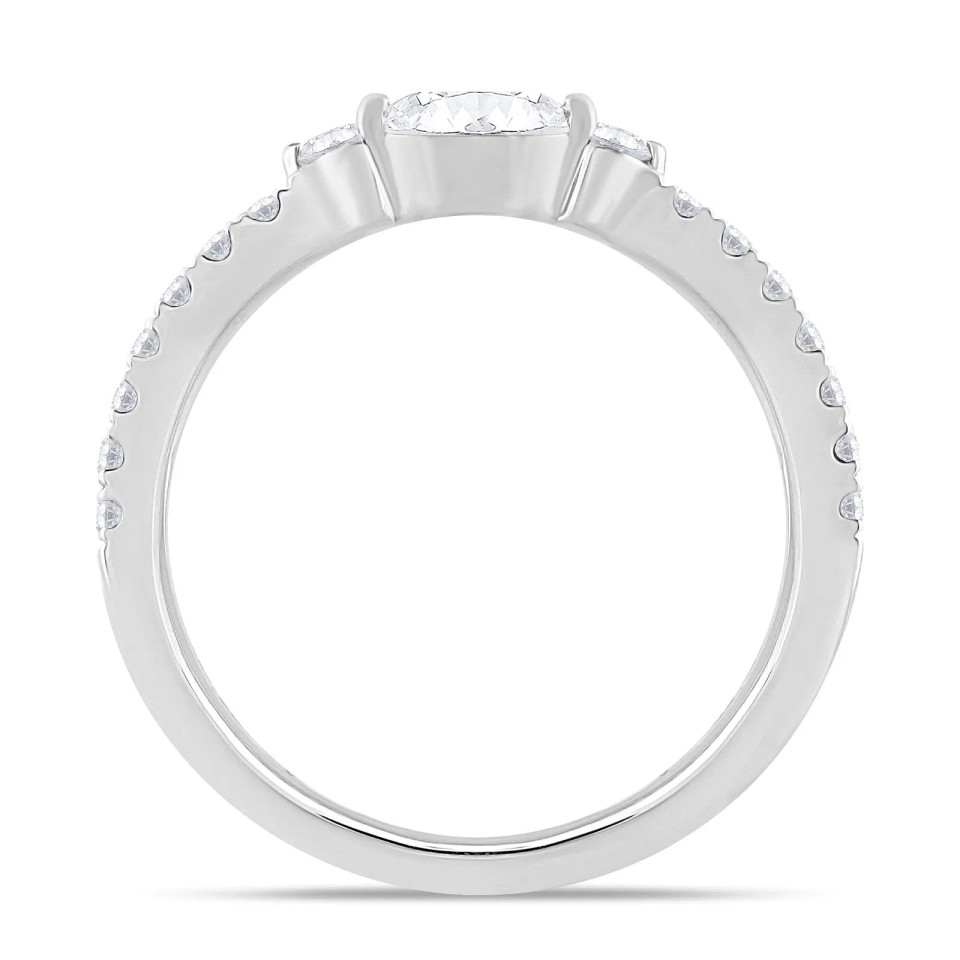 Oval Center Band (0.50 ct.tw)