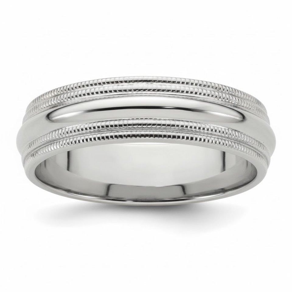 14K White Gold