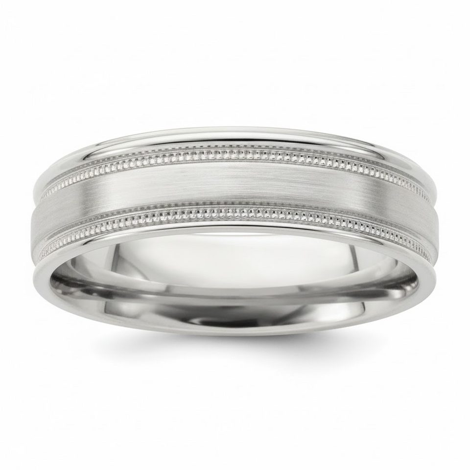 14K White Gold
