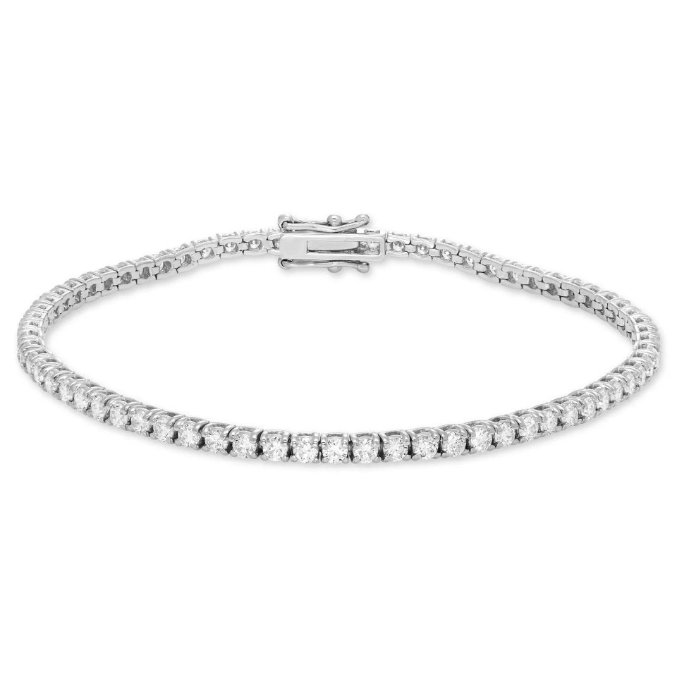 14K White Gold