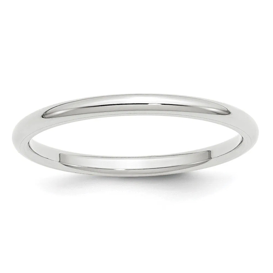 14K White Gold