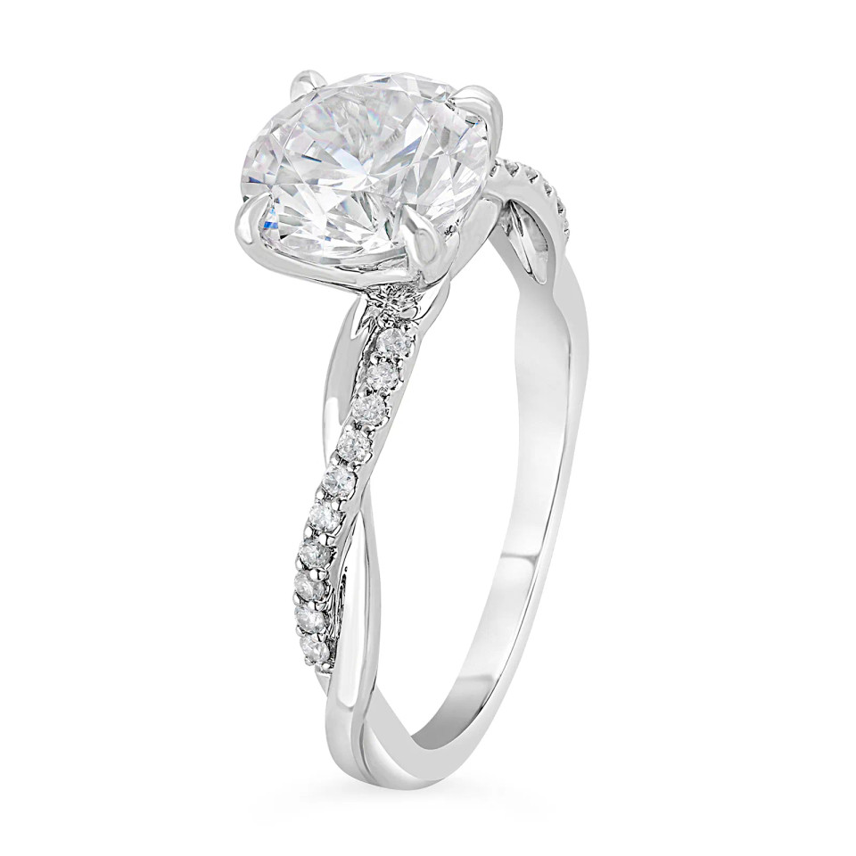 Brilliant-cut Round Diamond Engagement Ring (2.12 ct.tw.)