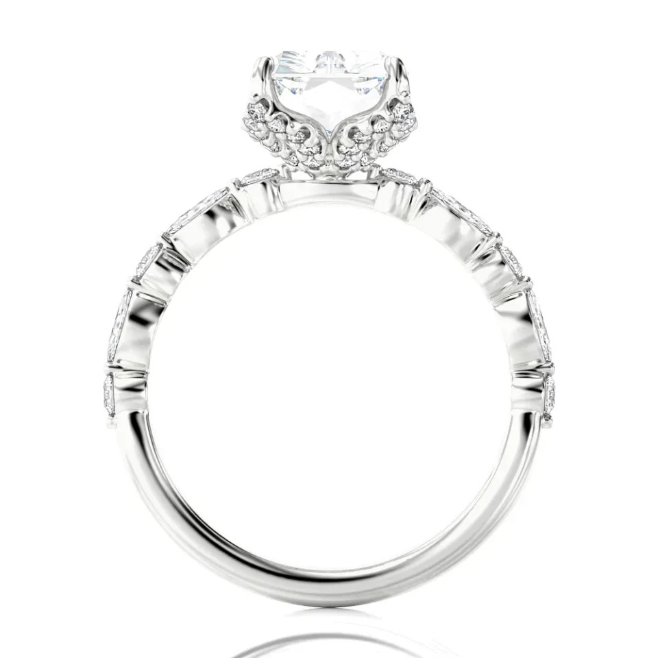 Radiant-cut Diamond Engagement Ring (3.70 ct.tw.)
