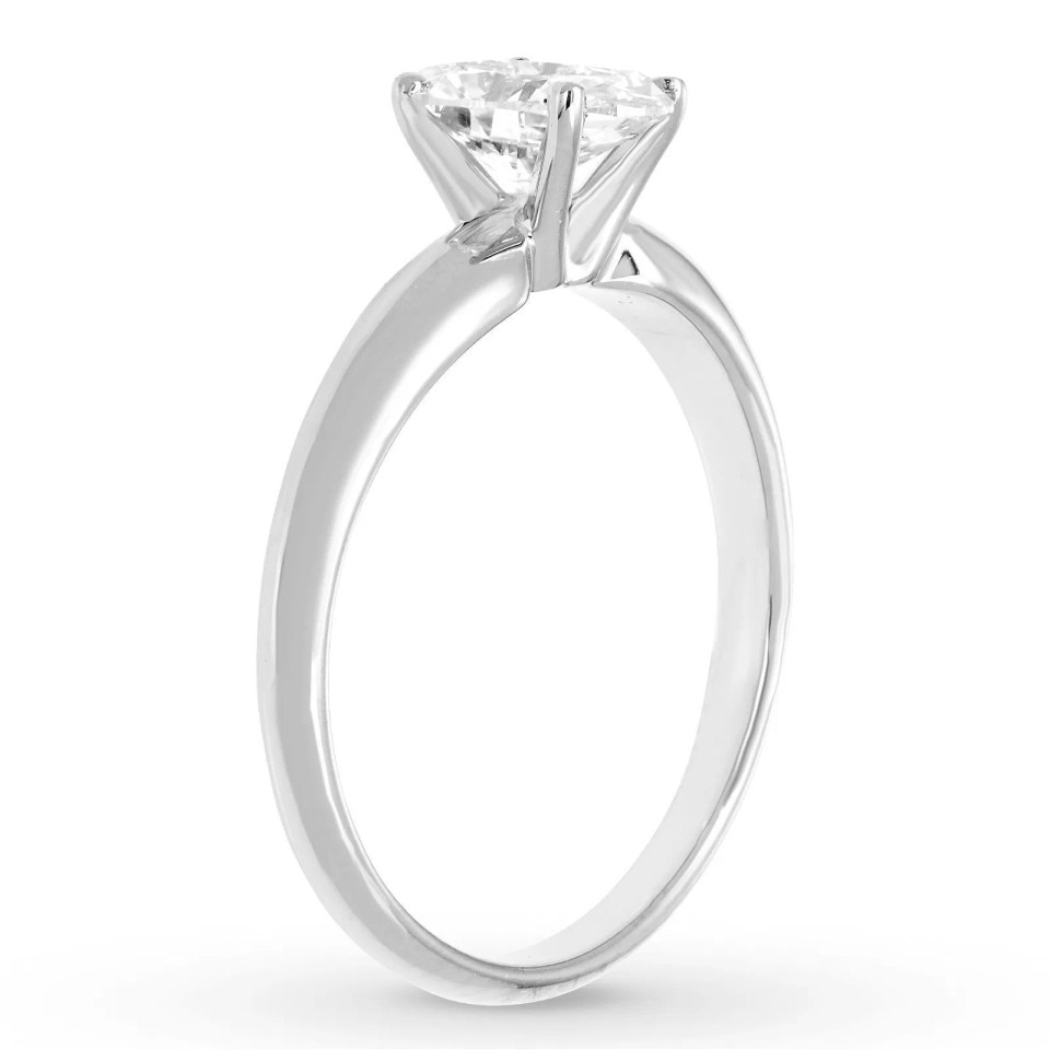 14K White Gold