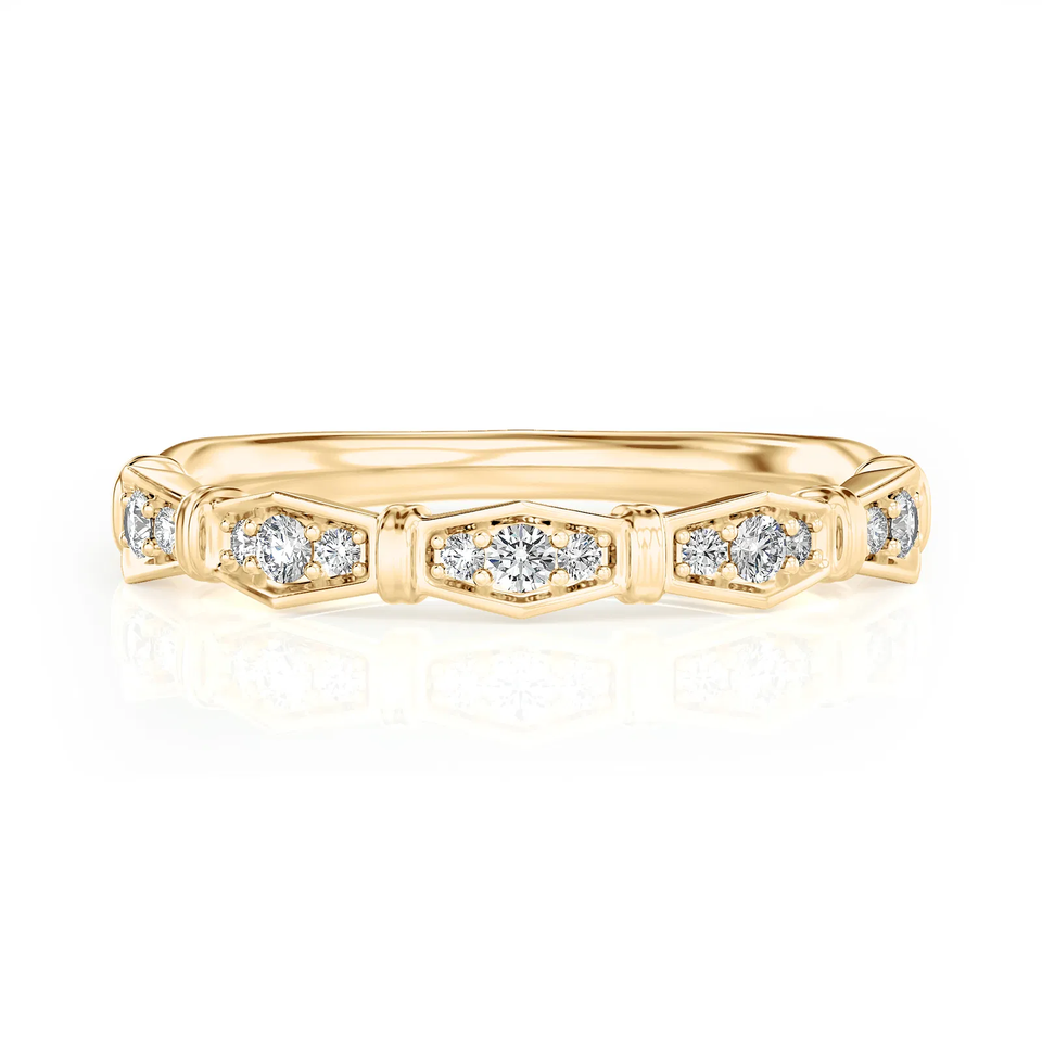 14K Yellow Gold