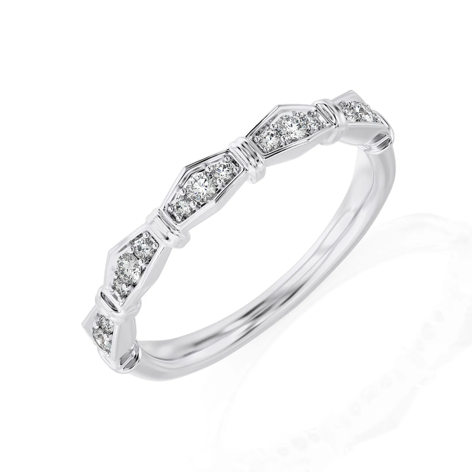14K White Gold