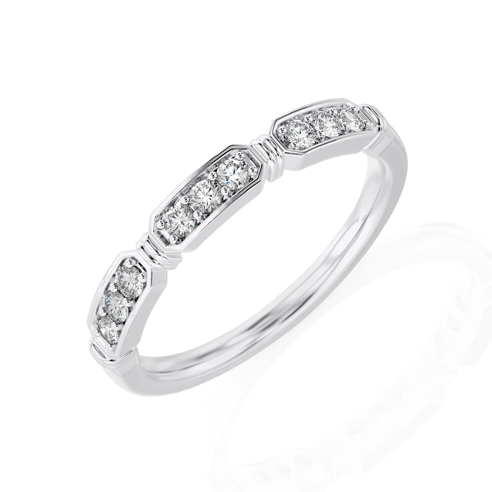 14K White Gold