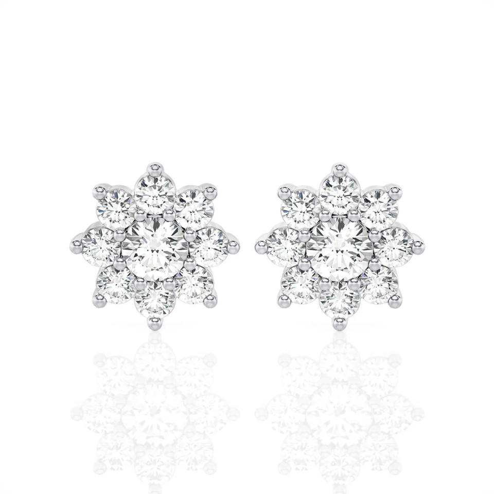 14K White Gold