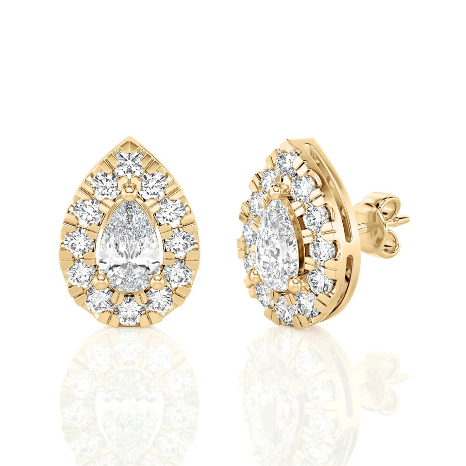 Lab Grown 2.0 14K Ct Diamond Stud Earrings