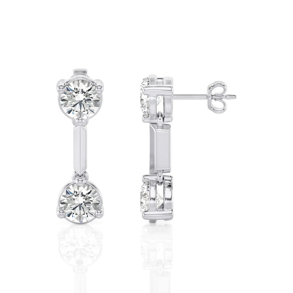 14K White Gold