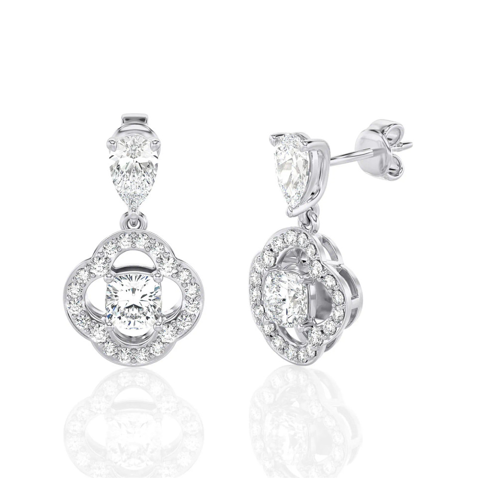 14K White Gold