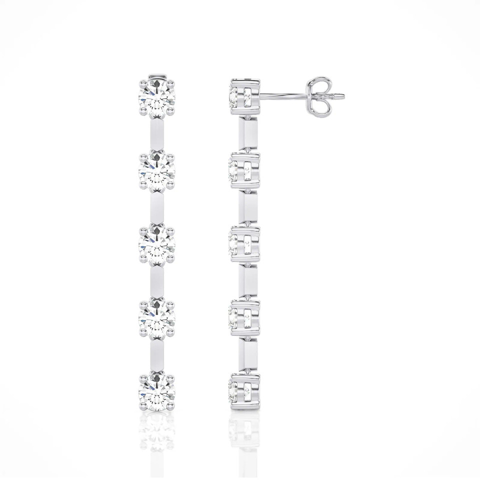 14K White Gold