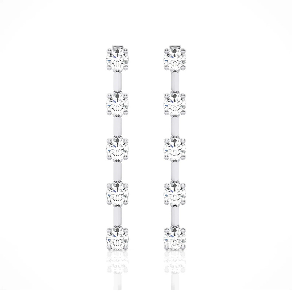 14K White Gold