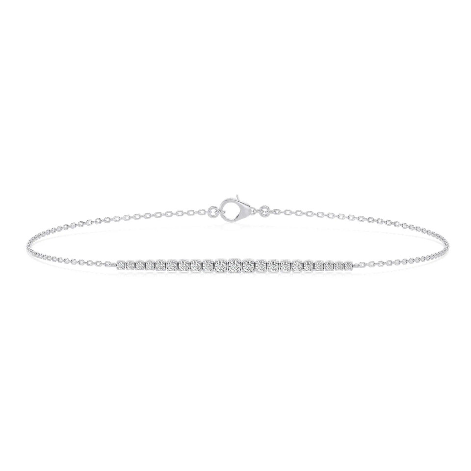 14K White Gold