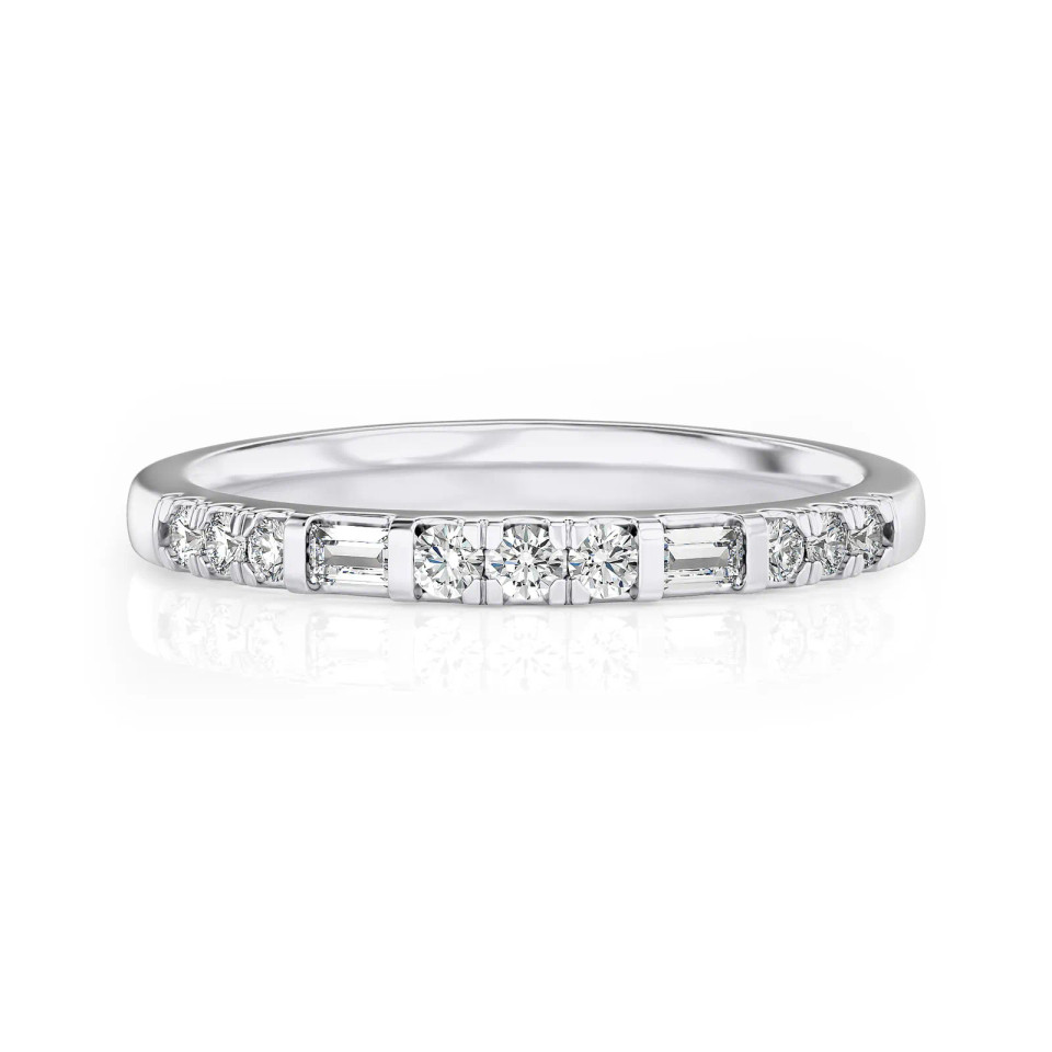 14K White Gold