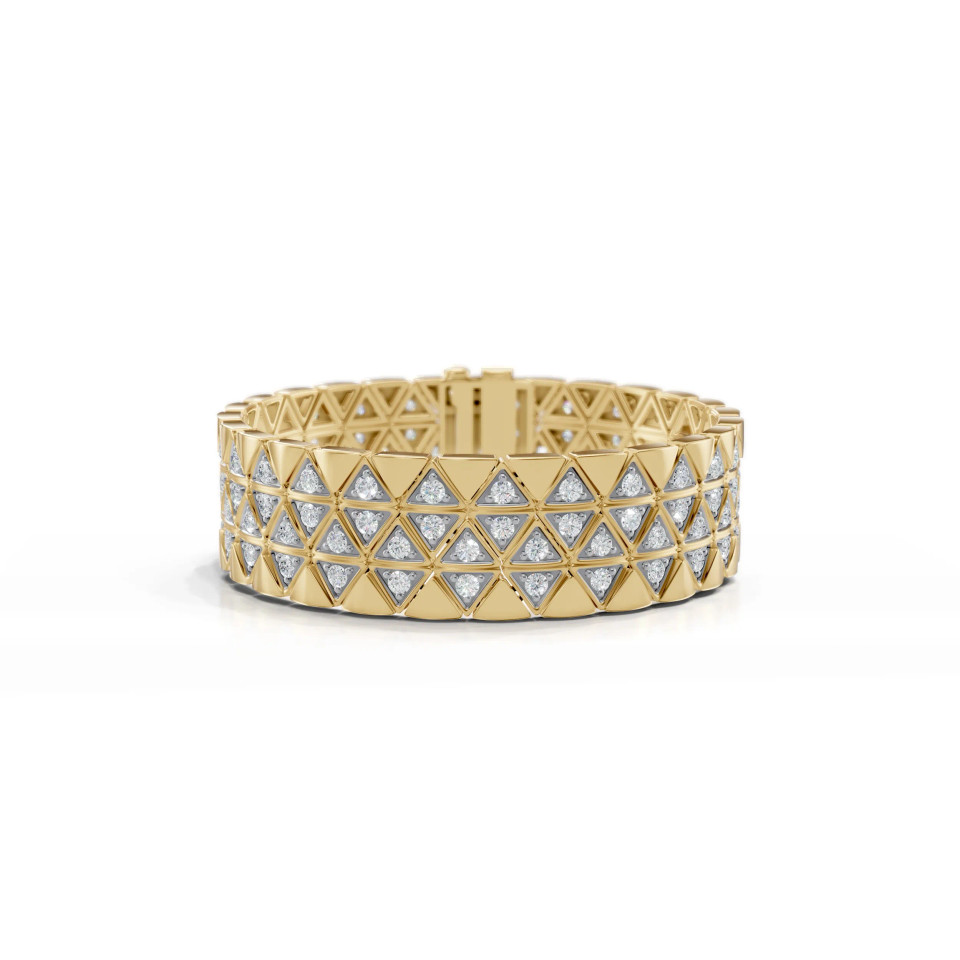 Lab Grown 7.5 Ct Diamond Bracelet