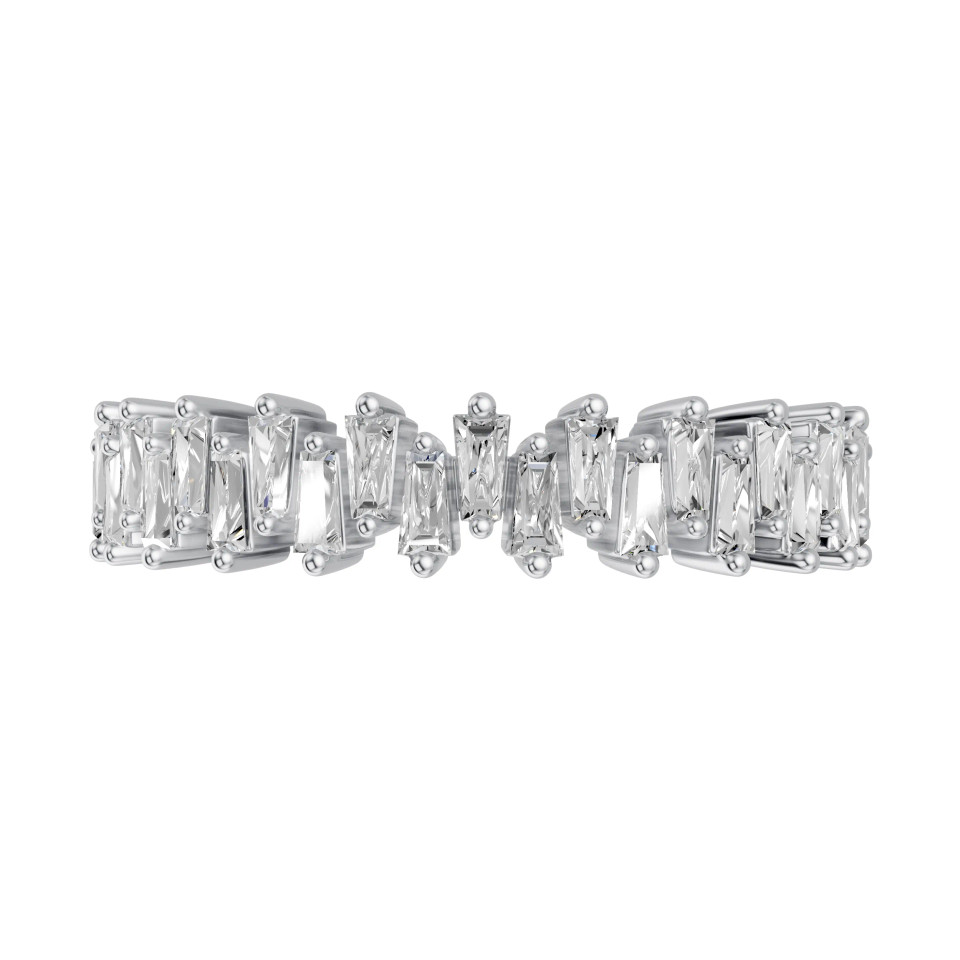 Lab-Grown 0.83 Ct Baguette Diamond Wedding Band Ring