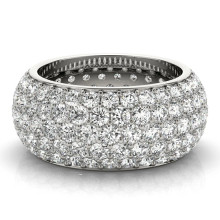 18K White Gold