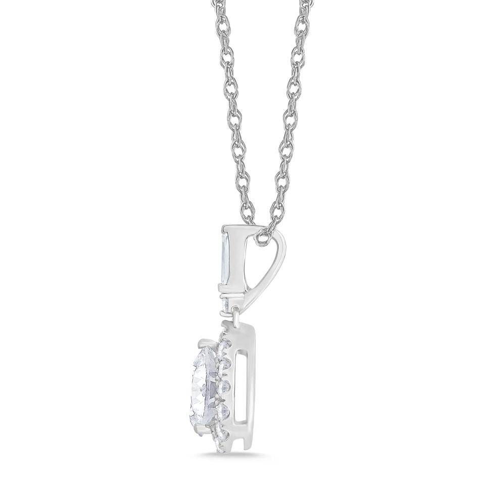 Teardrop Diamond Pendant (0.75 ct.tw.)