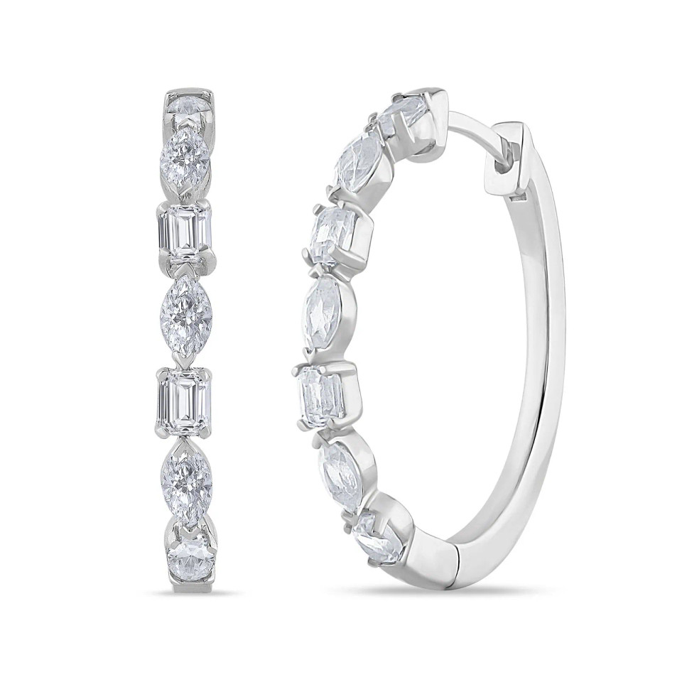 14K White Gold