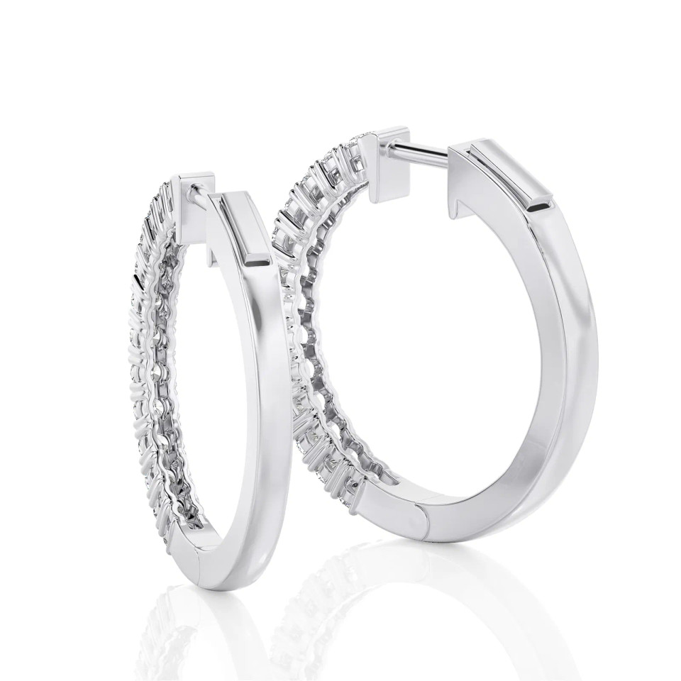 14K White Gold