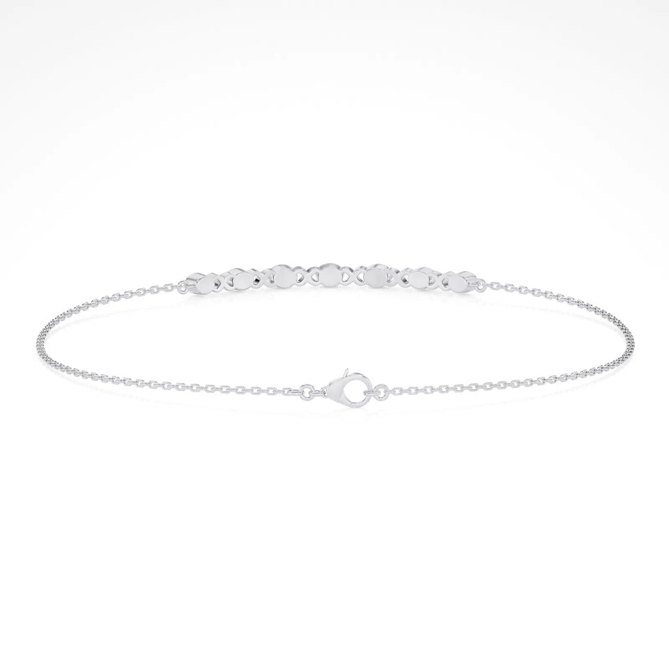 14K White Gold