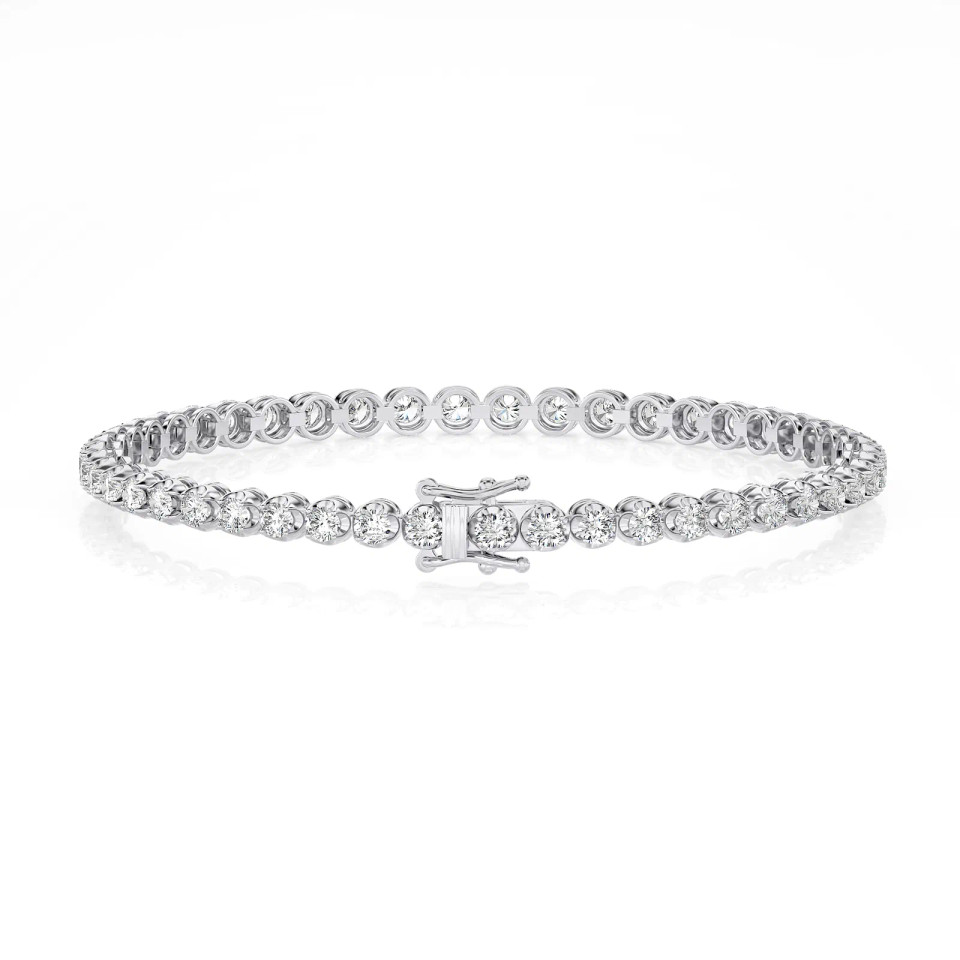 14K White Gold