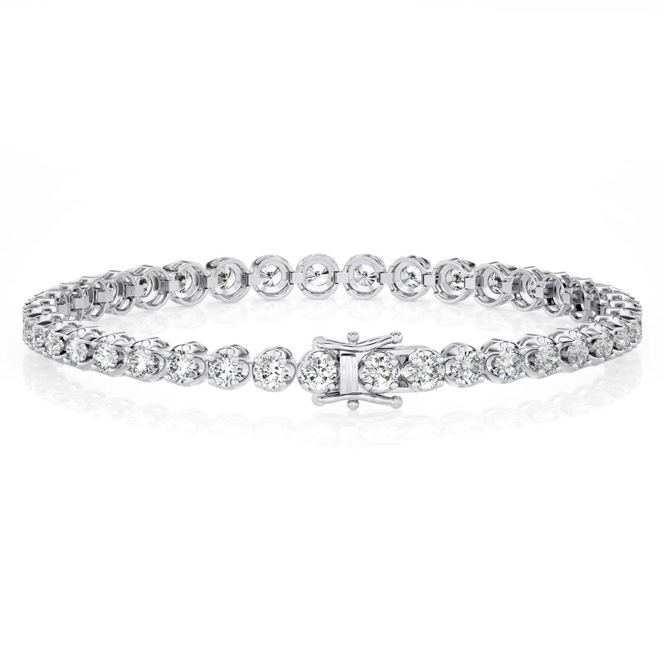 14K White Gold