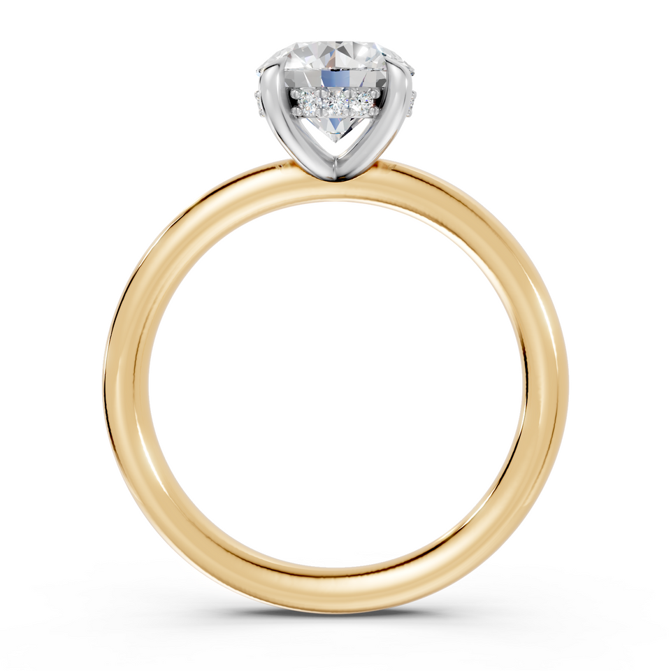 Round Solitaire with Hidden Halo (1.25 cttw)