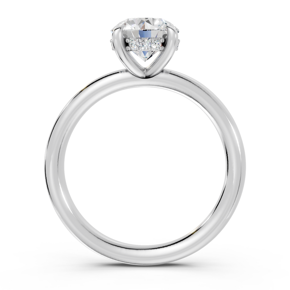 Round Solitaire with Hidden Halo (1.25 cttw)