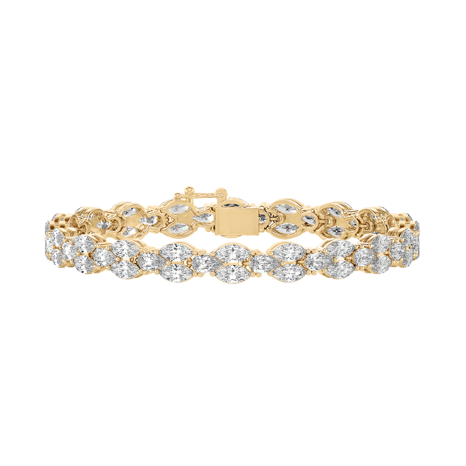 Marquise and Pear-Cut Diamond Tennis Bracelet (12.00 ct.tw.)