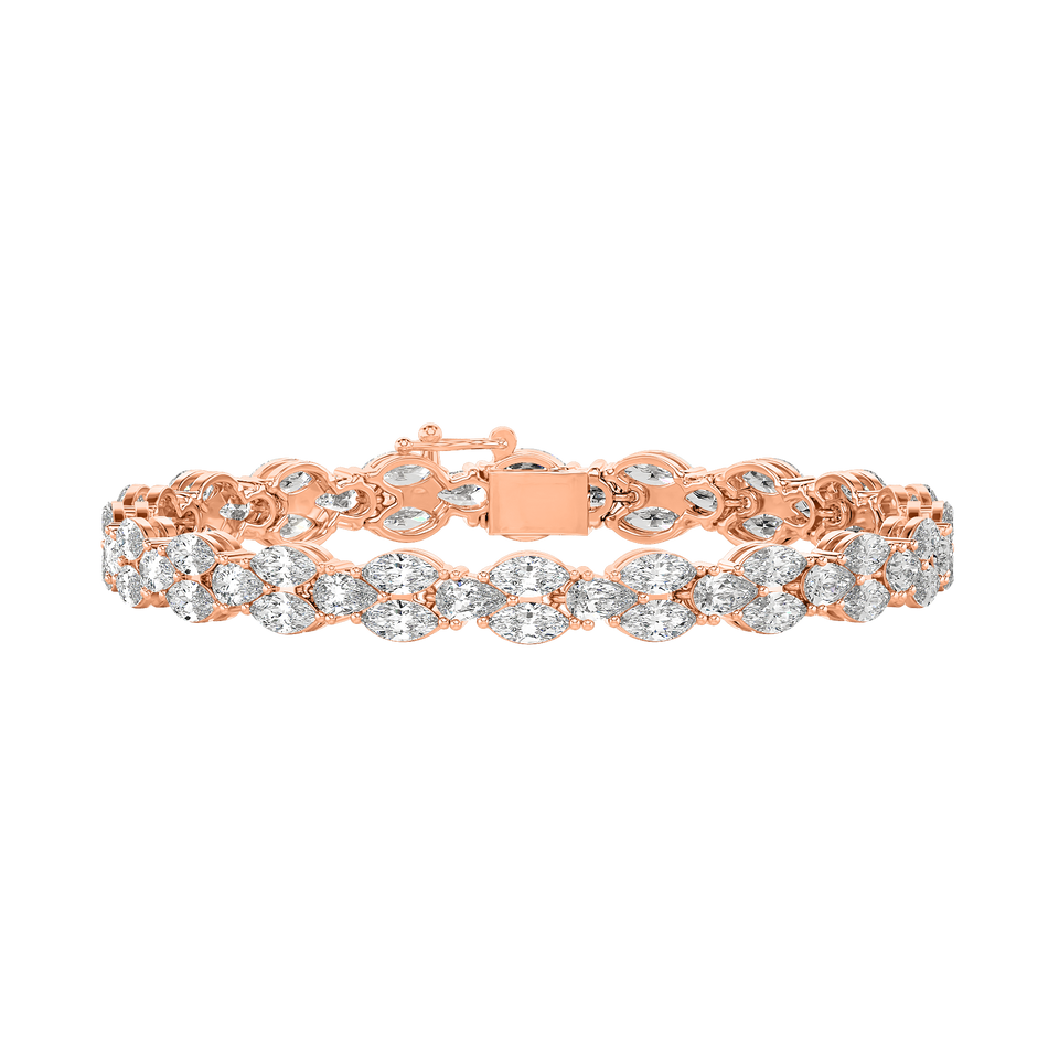 Marquise and Pear-Cut Diamond Tennis Bracelet (12.00 ct.tw.)