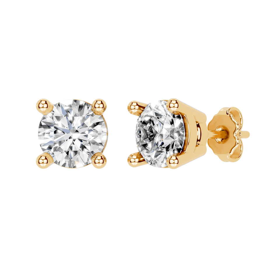 Round 4-Prong Stud Earrings (2.00 ct.tw.)