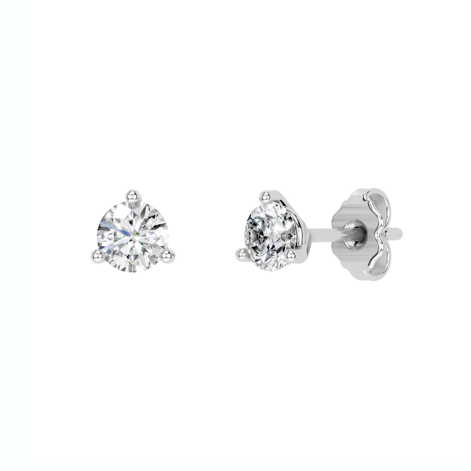 Round Martini Stud Earrings (0.50 ct.tw.)