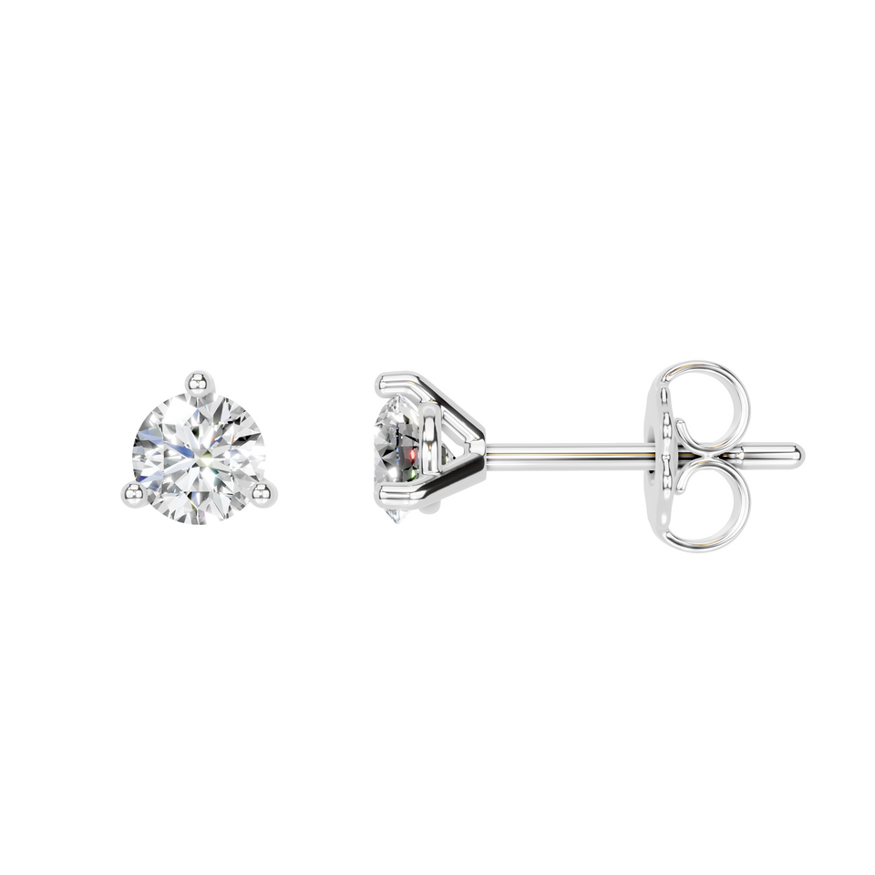 Round Martini Stud Earrings (0.50 ct.tw.)