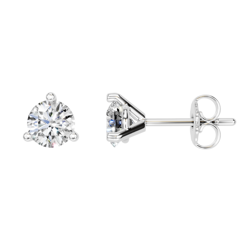 Round Martini Stud Earrings (1.00 ct.tw.)