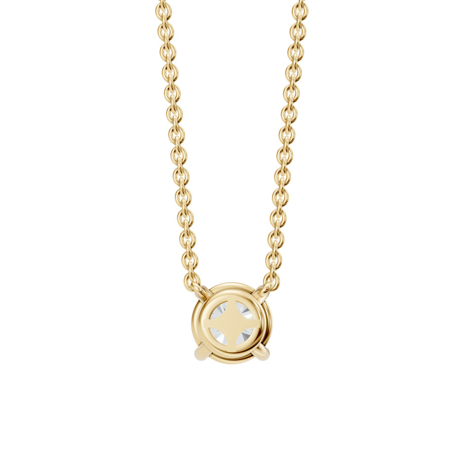 Round Solitaire Pendant Necklace (0.50 ct.tw.)