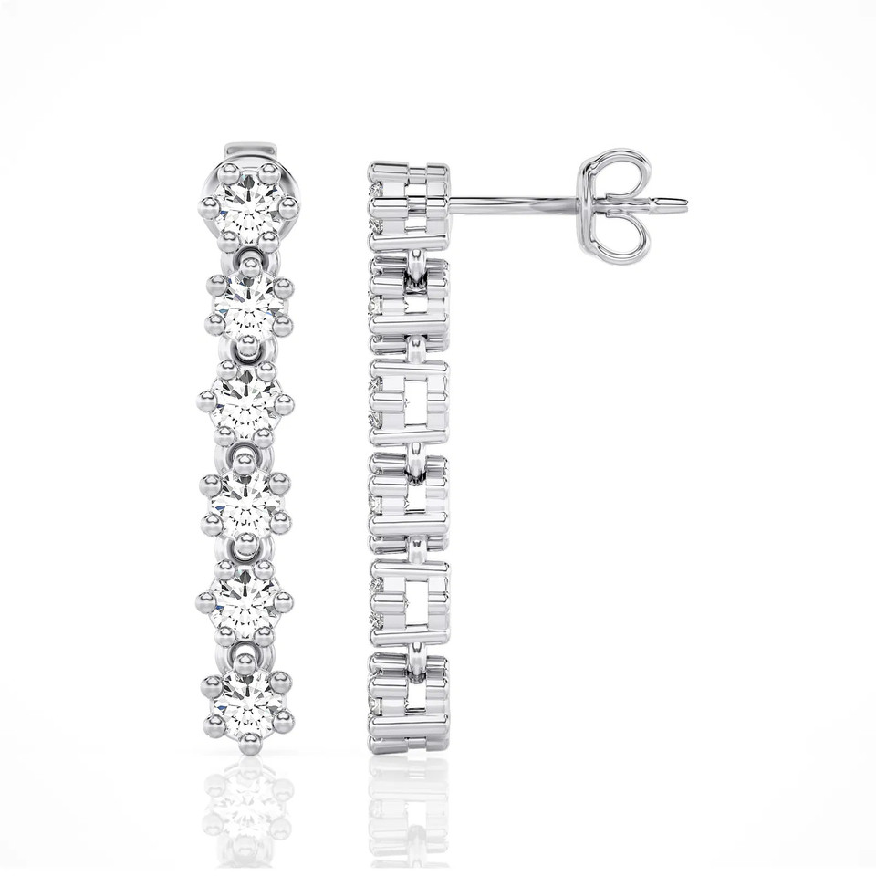 14K White Gold