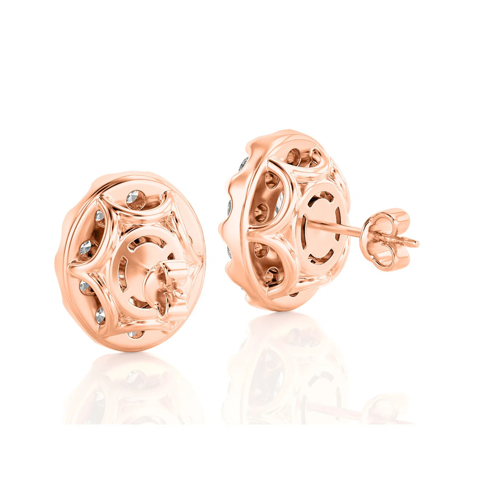 Oval Halo Stud Earrings (1.50 ct.tw.)