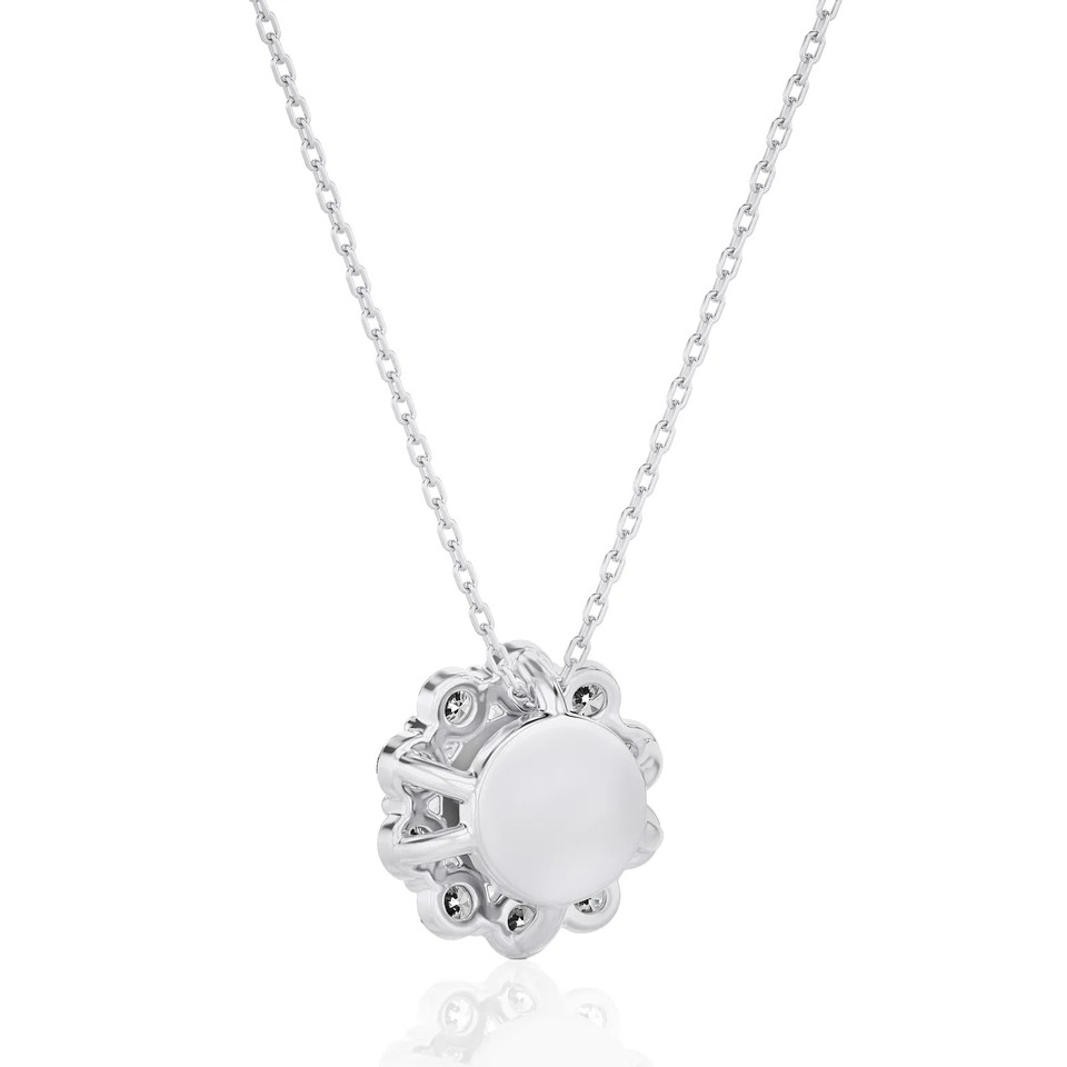 14K White Gold
