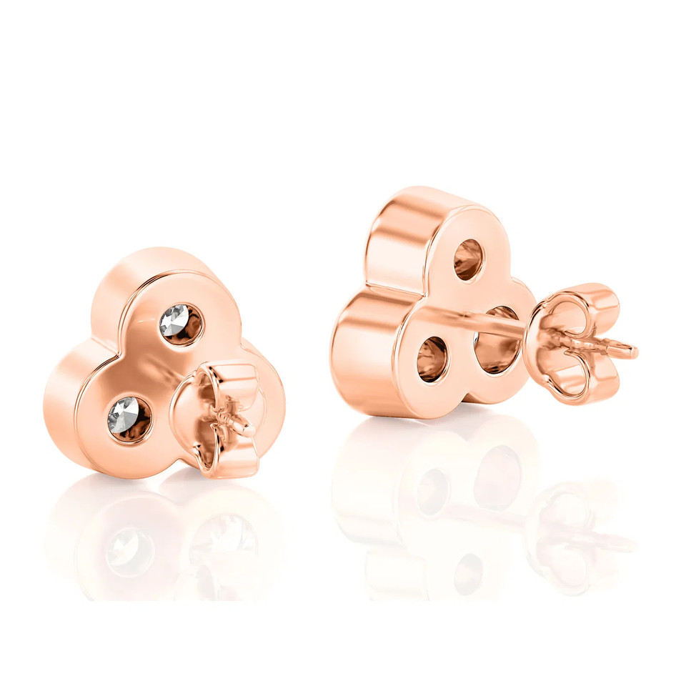 Trilogy Clover Stud Earrings (0.50 ct.tw.)