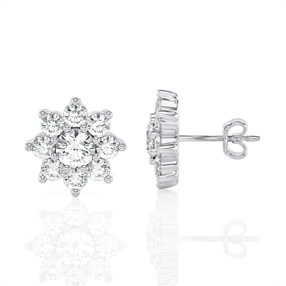 14K White Gold
