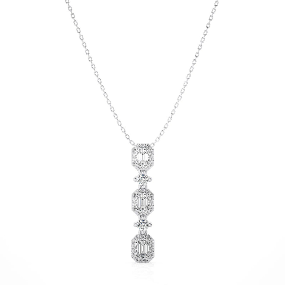 14K White Gold