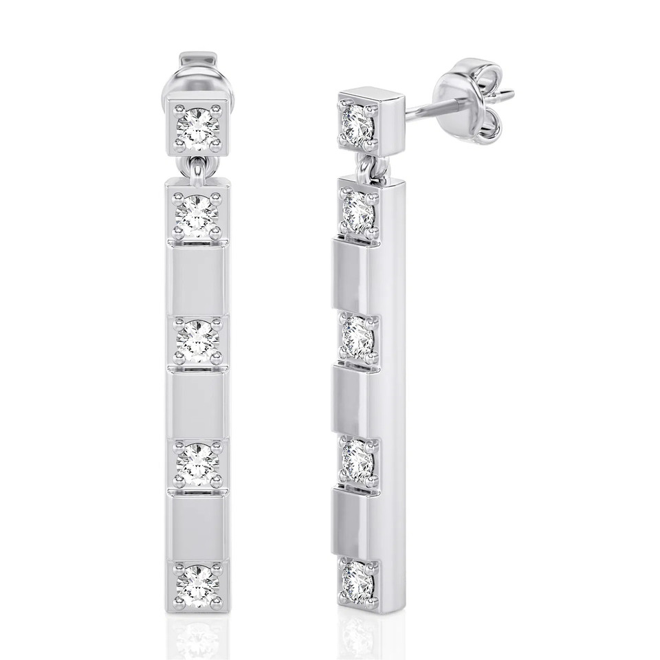 14K White Gold