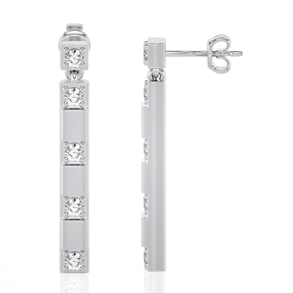 14K White Gold